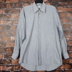 Christian Dior| Mens Dress Shirt sz 15 1/2- 32 33